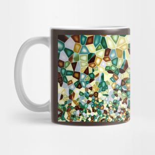 multicolored mosaic Mug